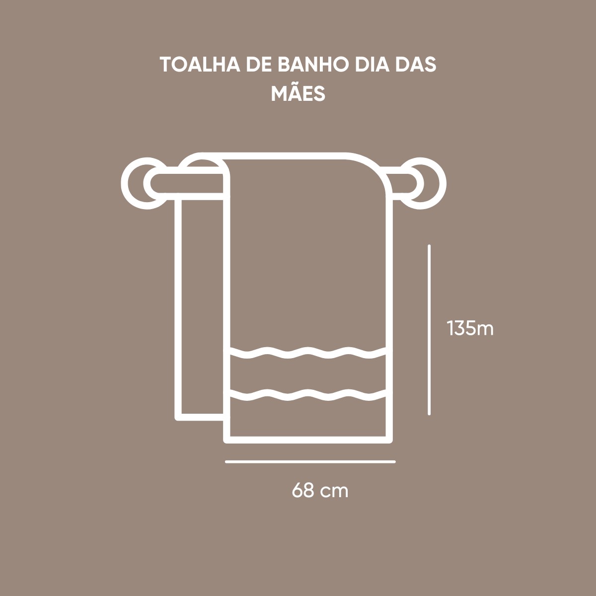 toalha dia das maes