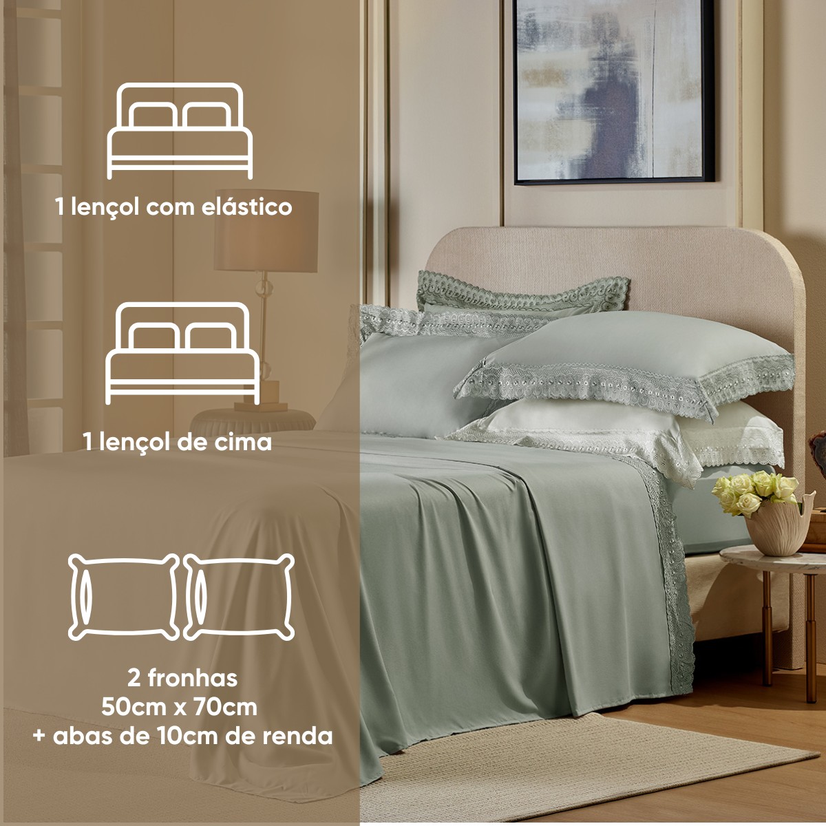 jogo de cama bordare appel amendoa 2 3