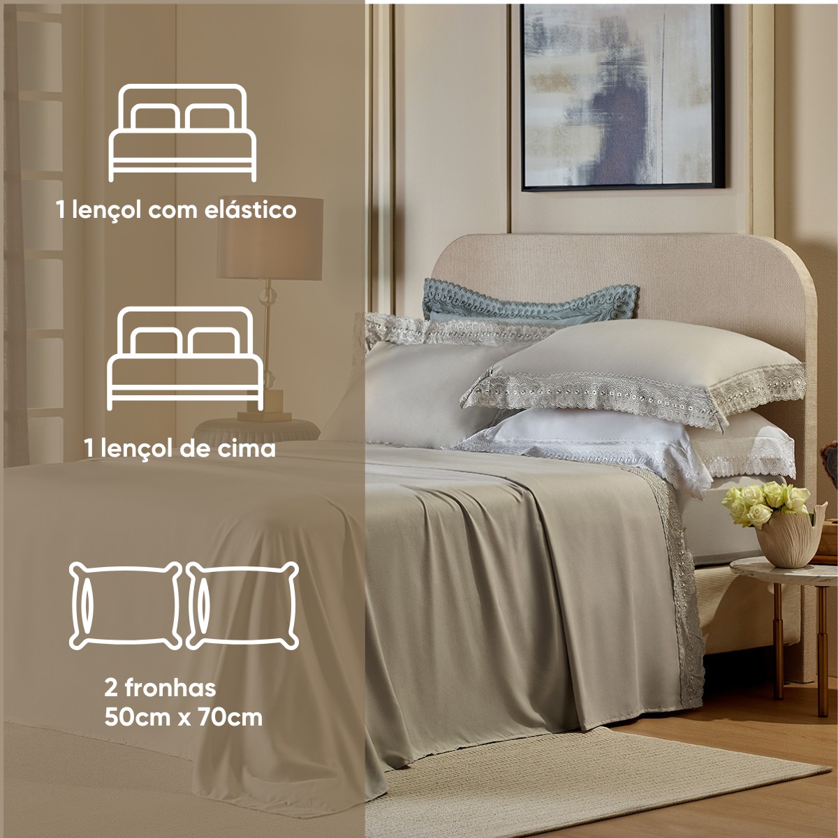 jogo de cama bordare appel amendoa 2