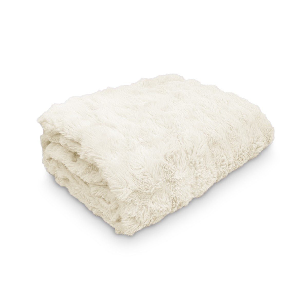 manta blanket fluffy detalhes still off white