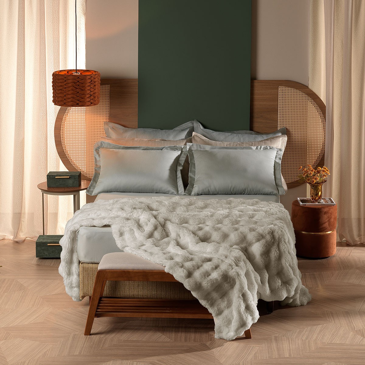 manta blanket fluffy ambiente cama camel