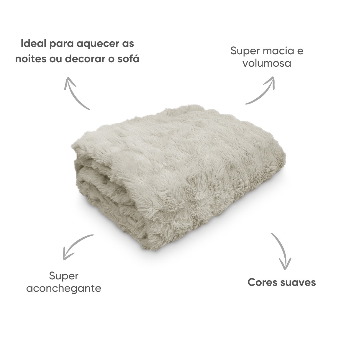 manta blanket fluffy detalhes cama camel
