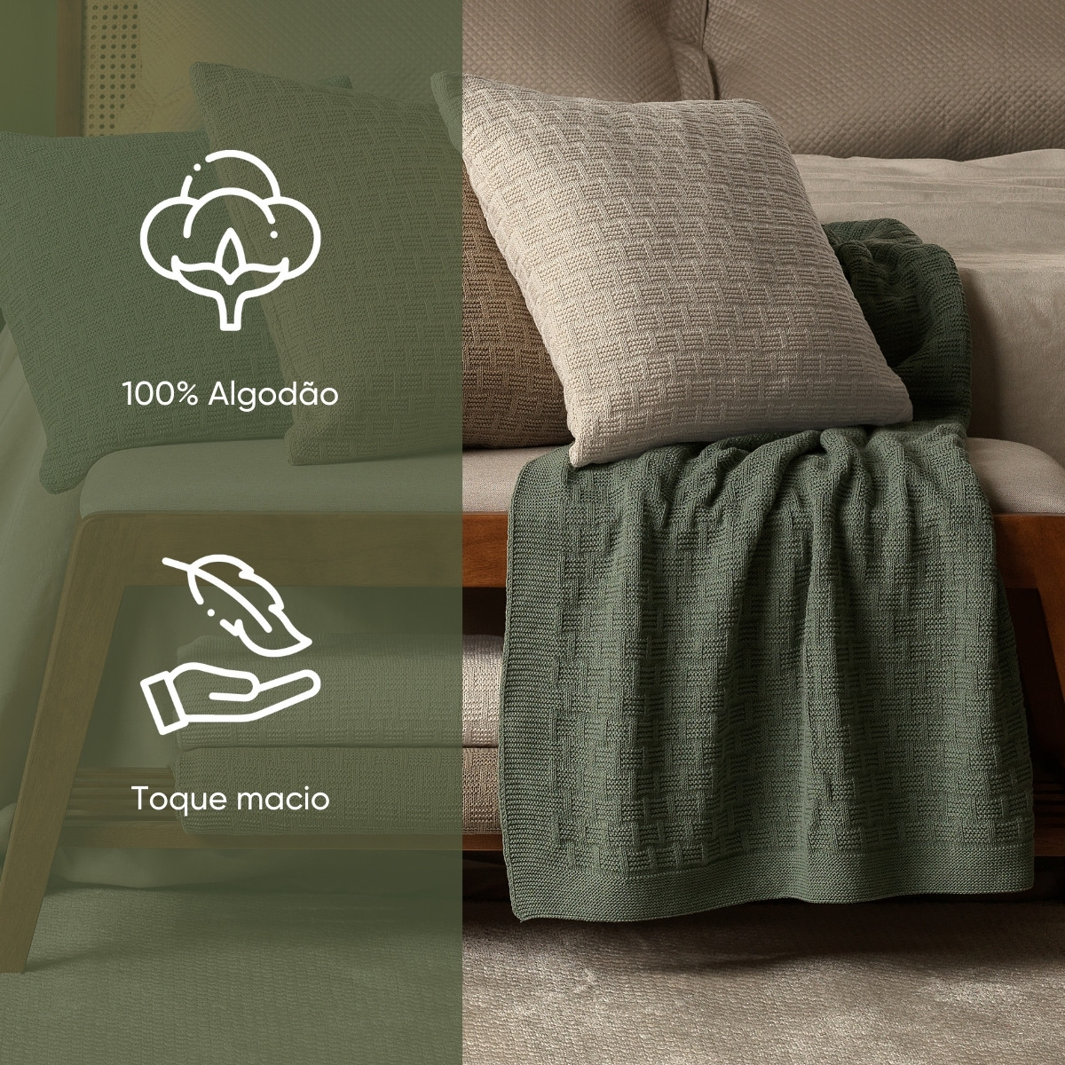 manta flannel classic baby faixa rosa moca