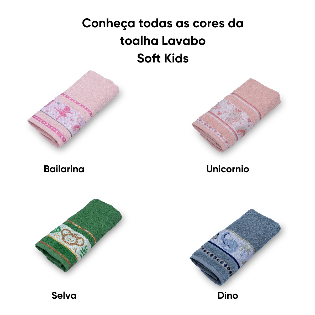 toalha soft kids