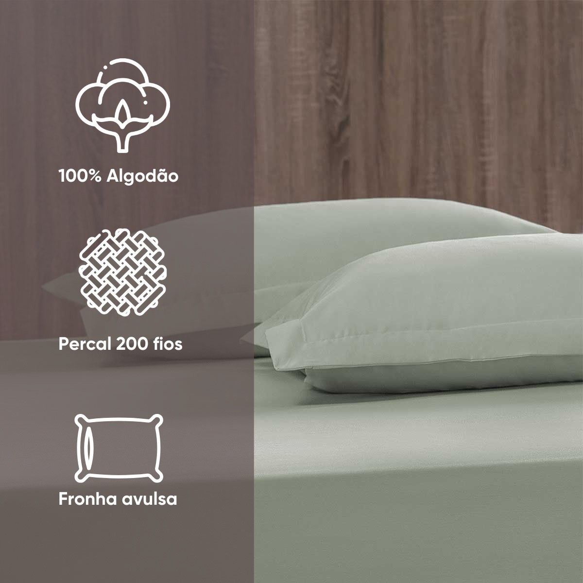 kit colcha queen verde babosa 3