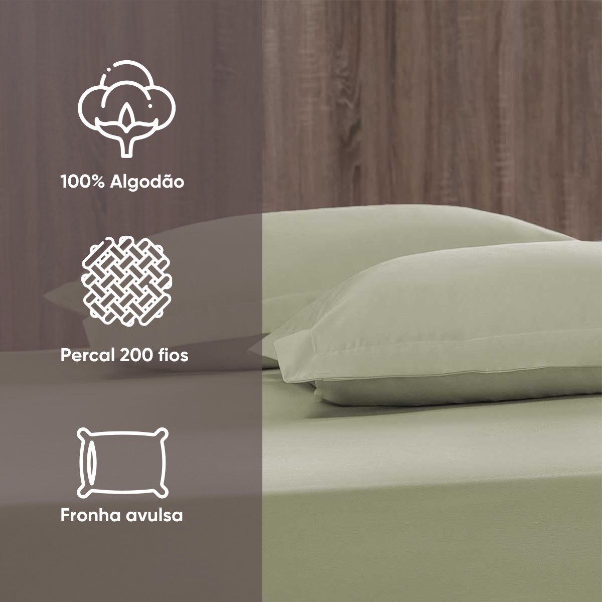 kit colcha queen verde babosa 5