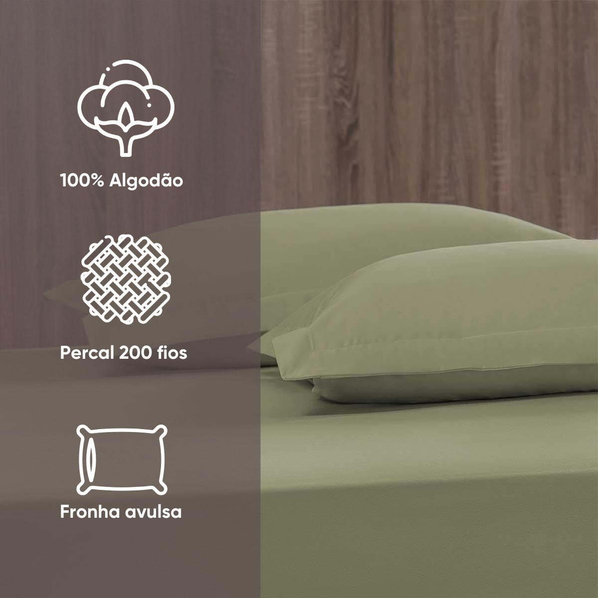 kit colcha queen verde babosa 6