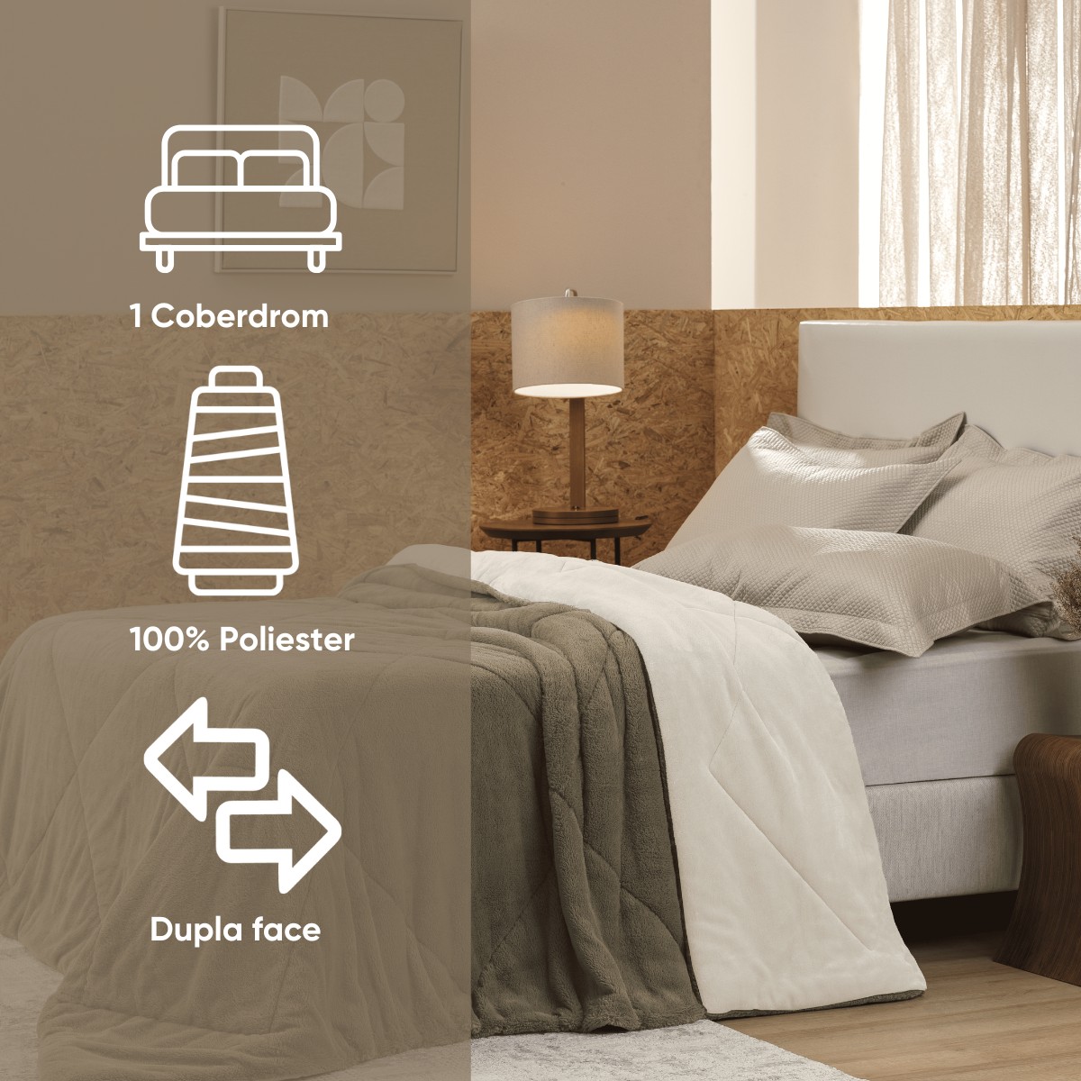 kit colcha queen verde babosa 3