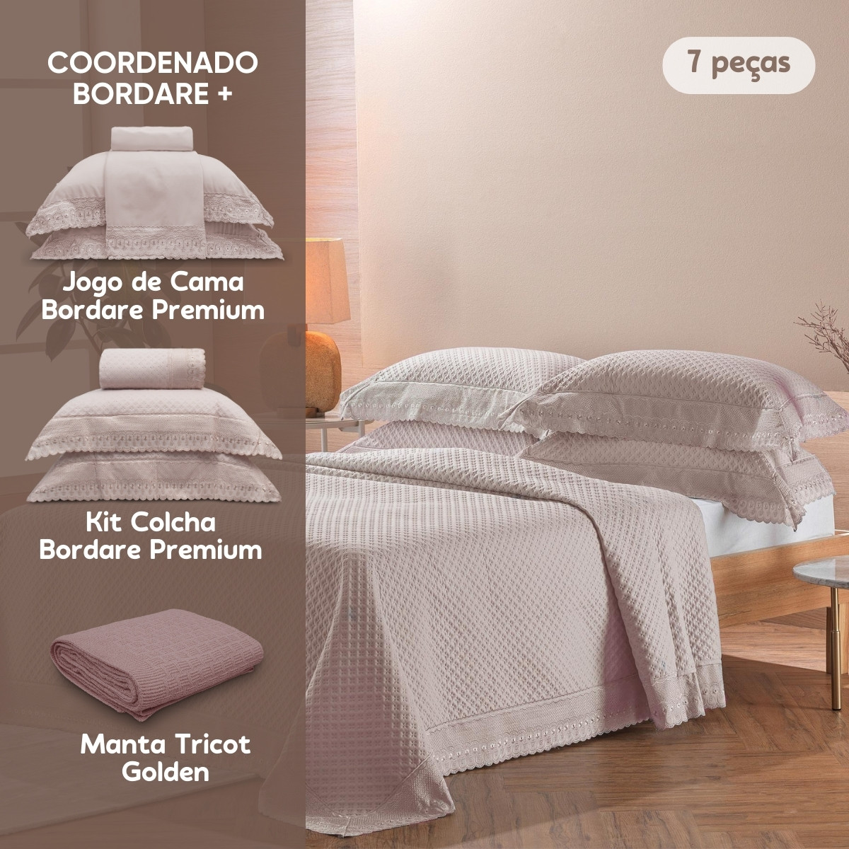 coordenado bordare plus rosa