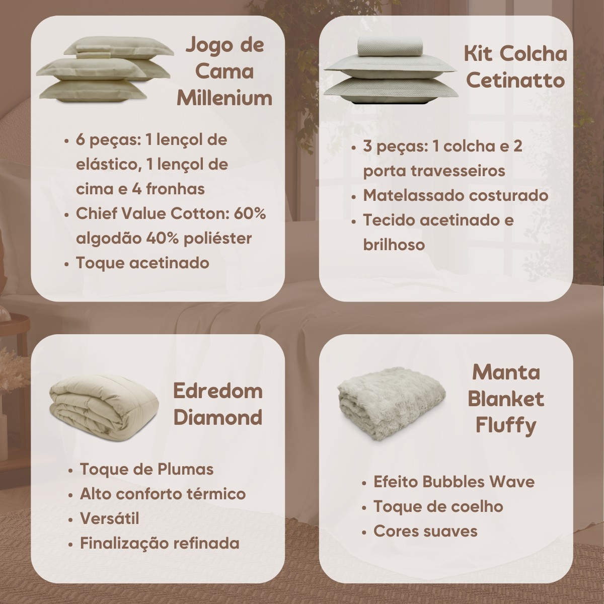 segunda pagina coordenado sofisticacao plus plus bege