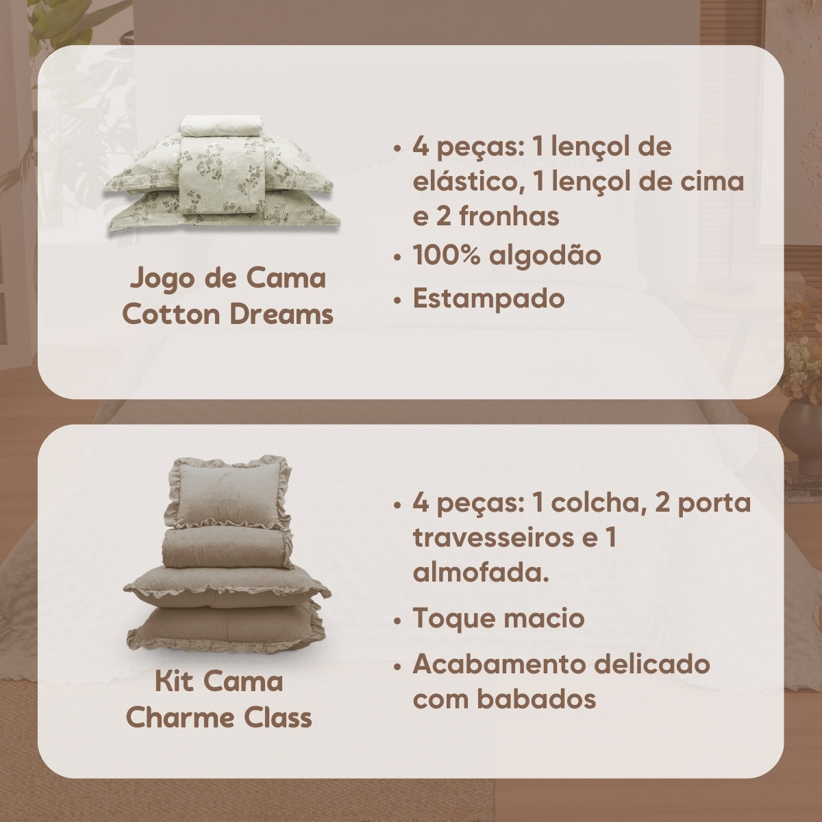 segunda pagina coordenado conforto bege