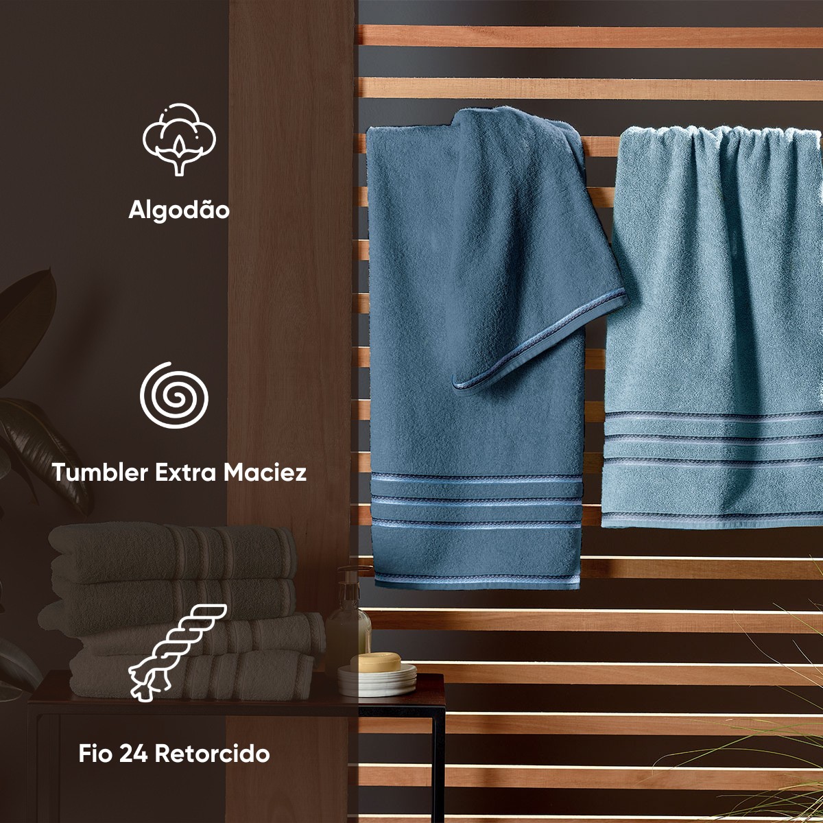 detalhes rosto banho