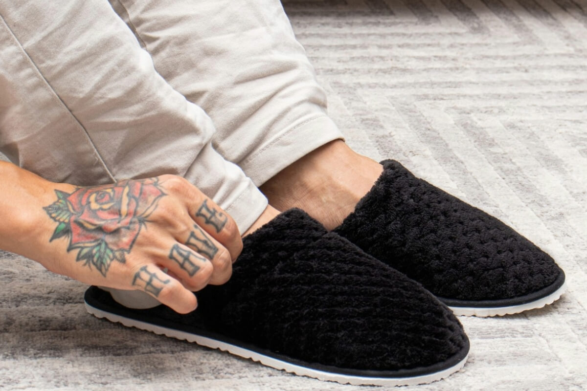 pantufa masculina