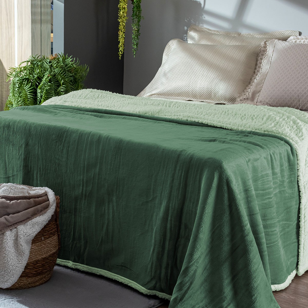 manta flannel classic colors grafite