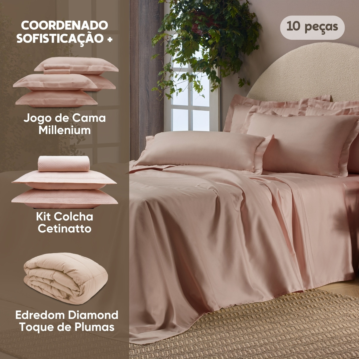 coordenado sofisticacao plus rosa