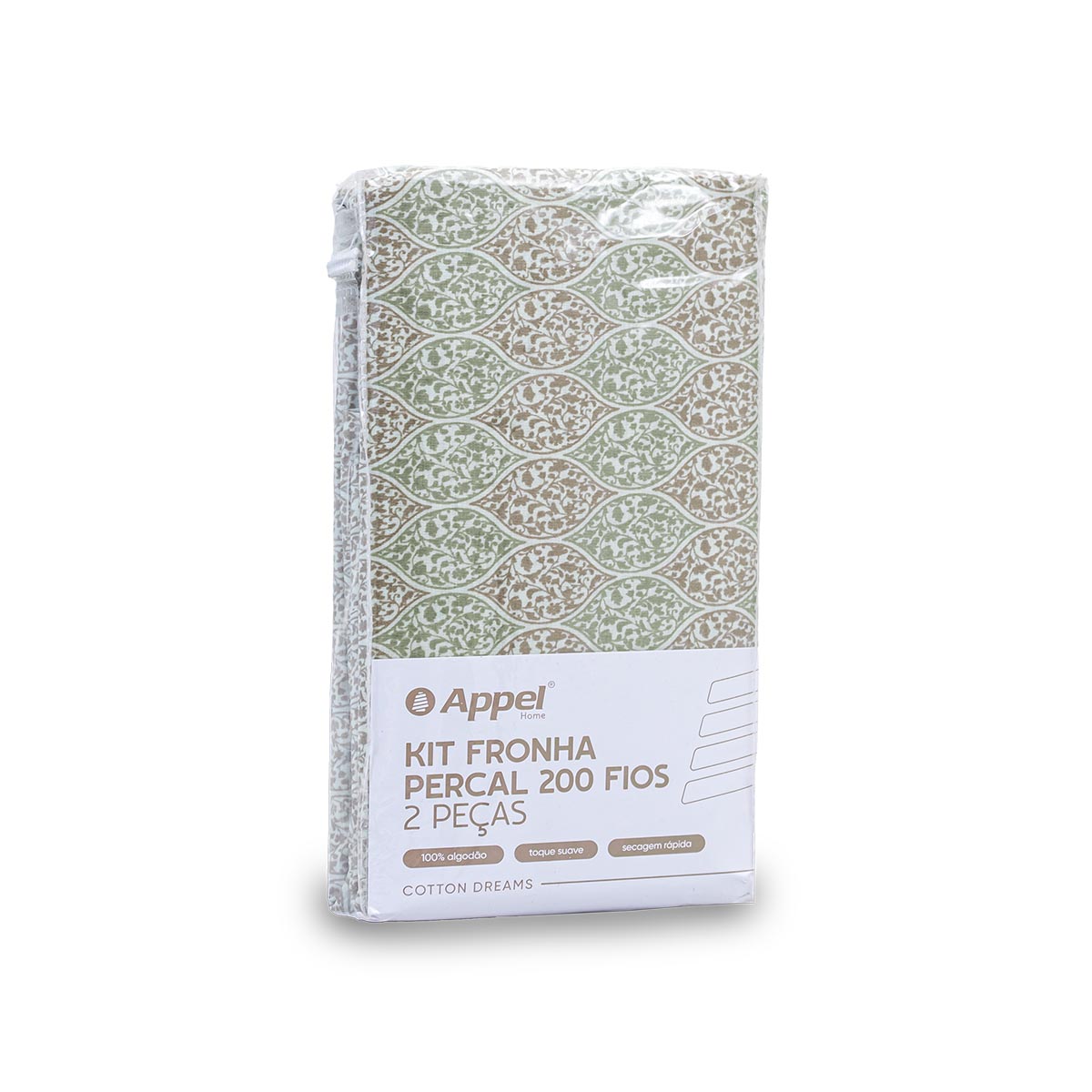 kit fronha cotton dreams 200 fios embalgem herbal