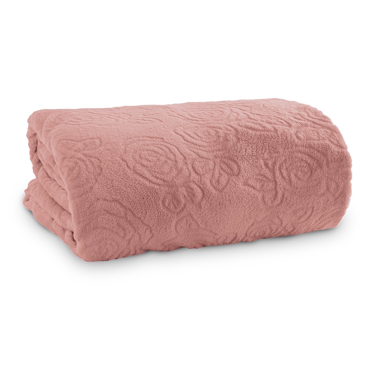 manta flannel lady still rosa flan