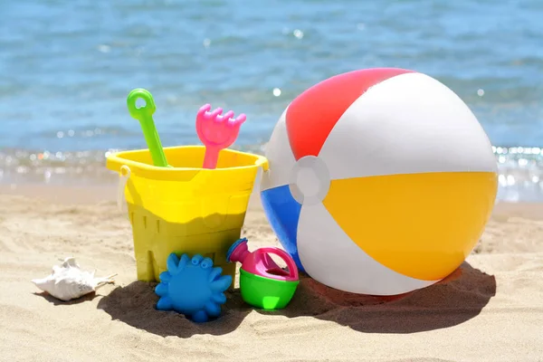 depositphotos_621100210 stock photo set plastic beach toys inflatable