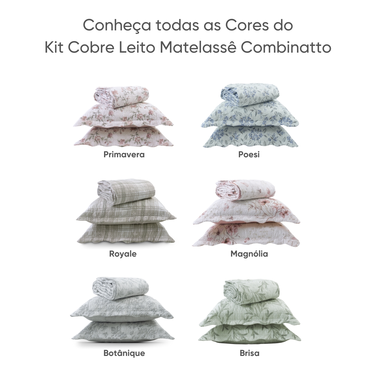 25 kit cobre leito cama solteiro estampado matelasse combinatto