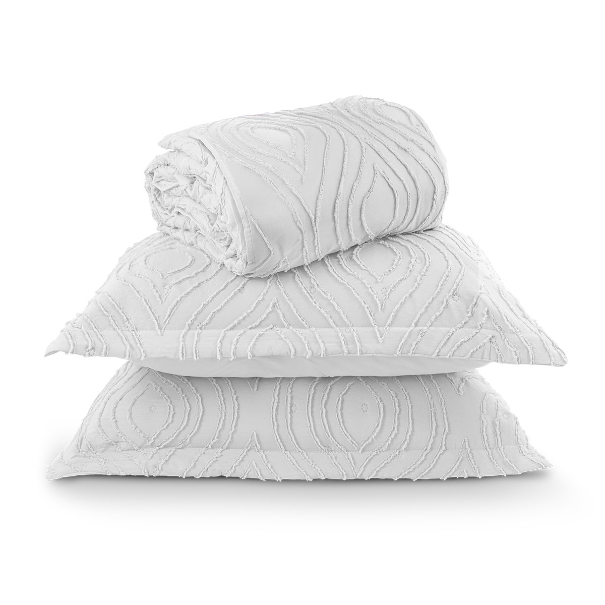 01 kit cobre leito colcha casal extra macio ornare