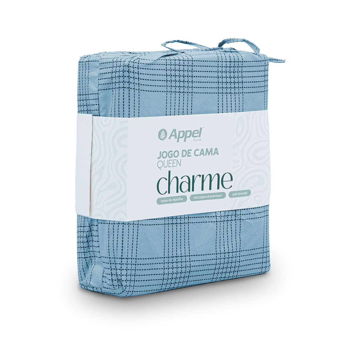 01 jogo de cama casal charme appel home