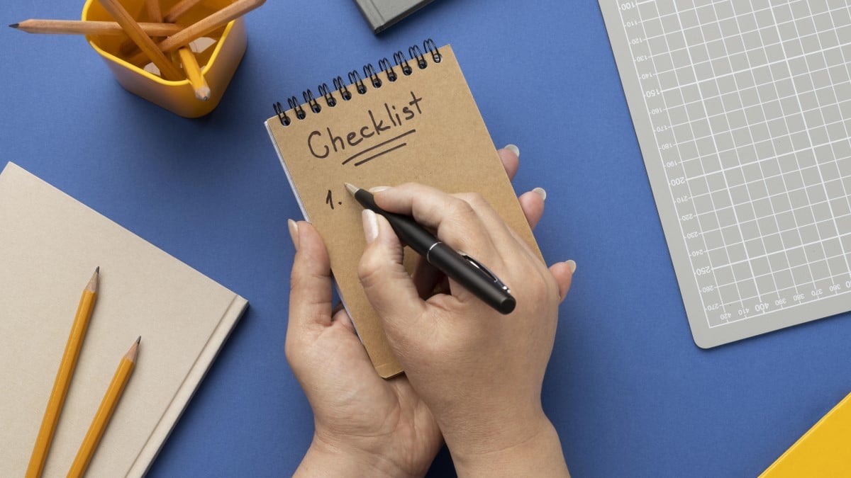 checklist lista de verificacao