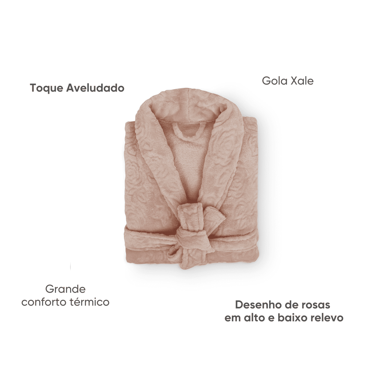 12 roupao termico microfibra flannel bolso lady