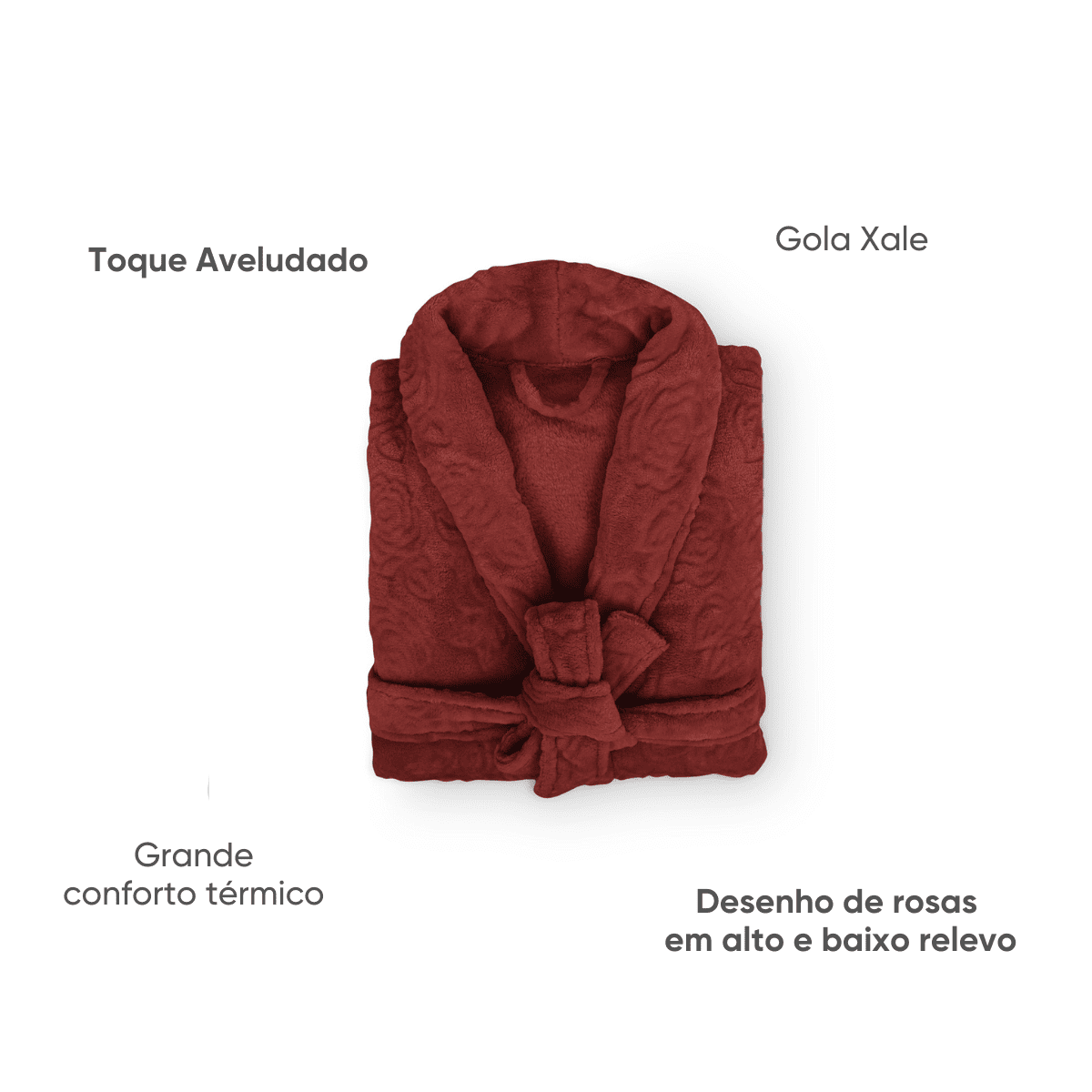 14 roupao termico microfibra flannel bolso lady