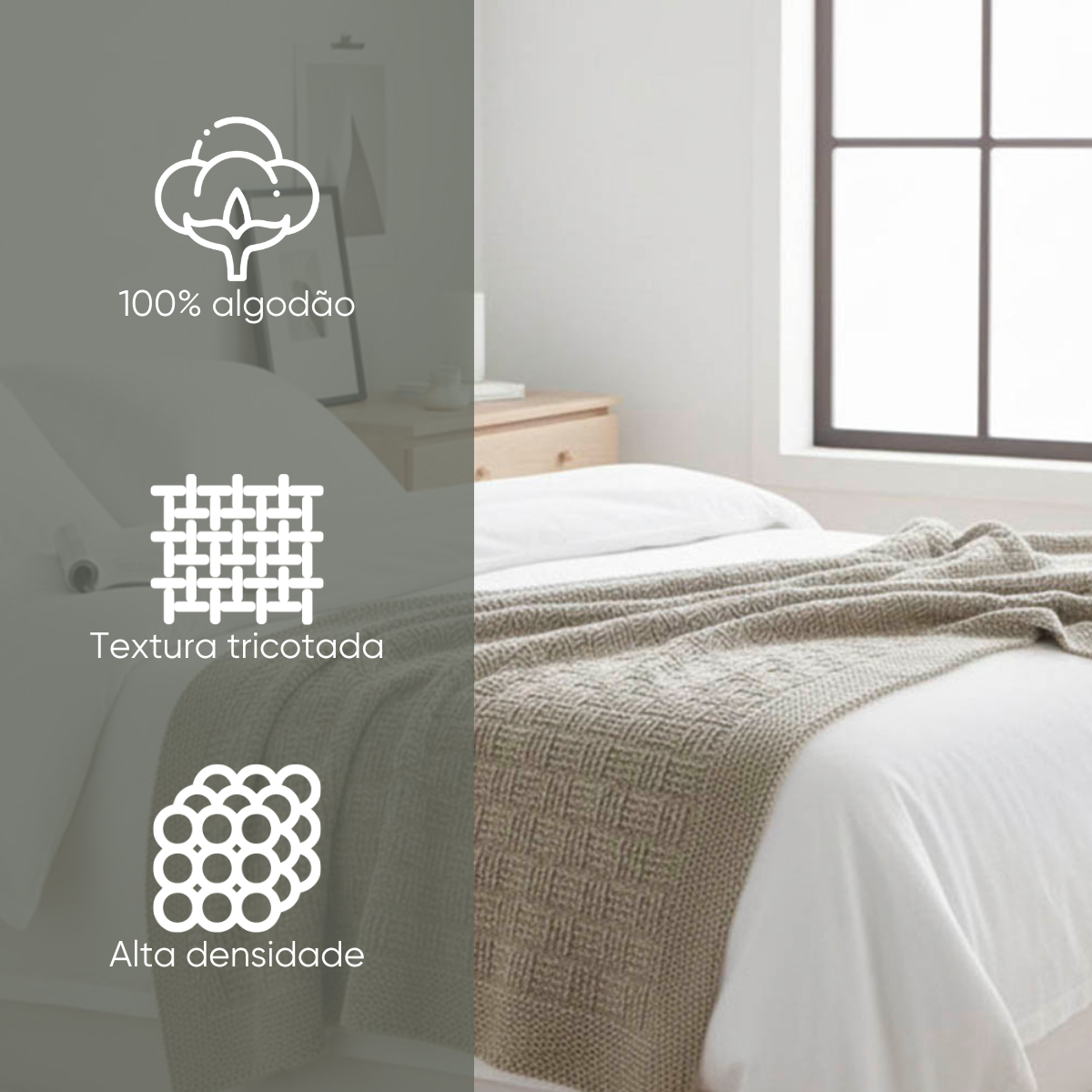 03 peseira para cama tricot 100 algodao 0 60 x 2 40m