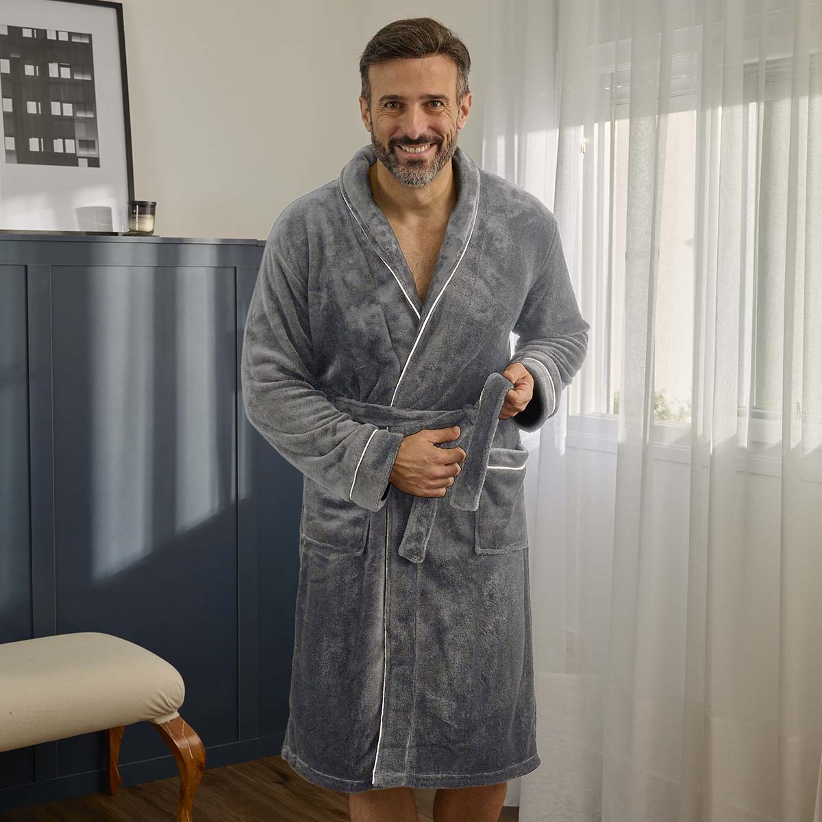 roupao golden ambiente grafite