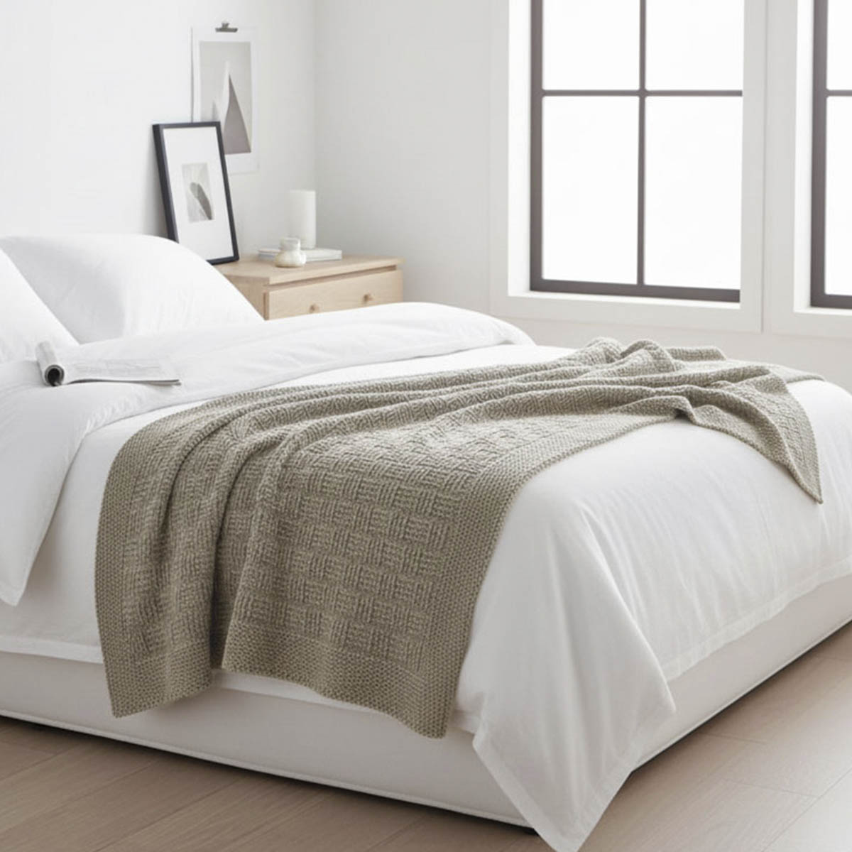 peseira tricot golden ambiente amendoa