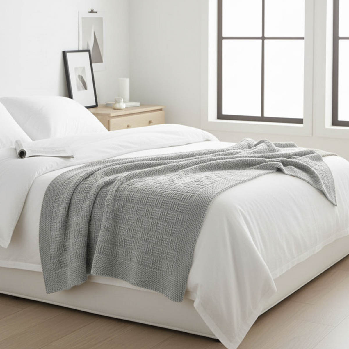 peseira tricot golden ambiente prata