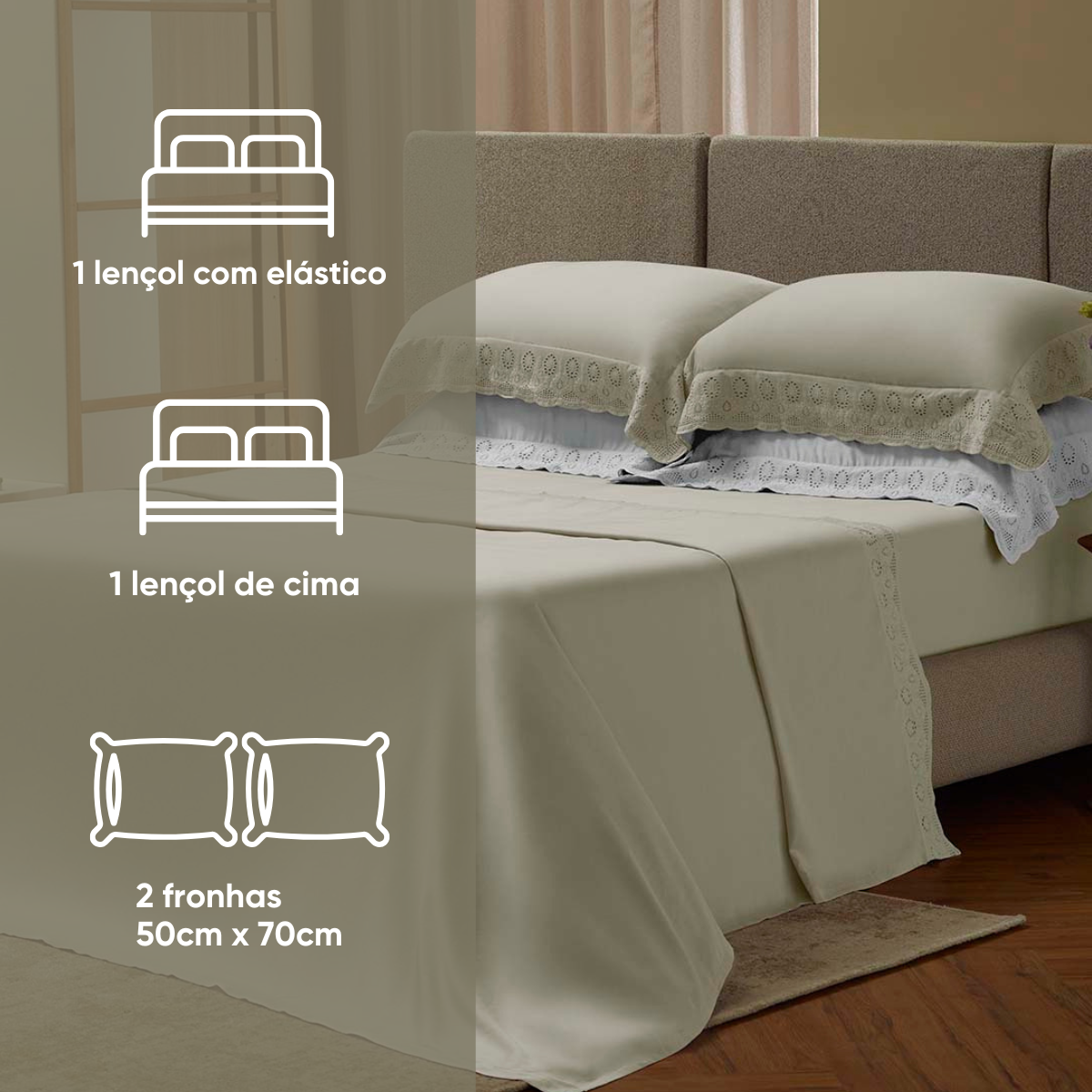 jogo de cama bordare appel amendoa 2