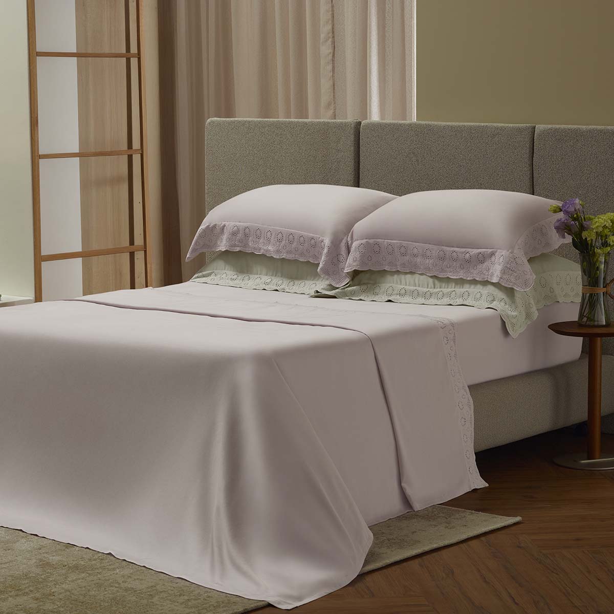 jogo de cama marselle ambiente rosa gloss