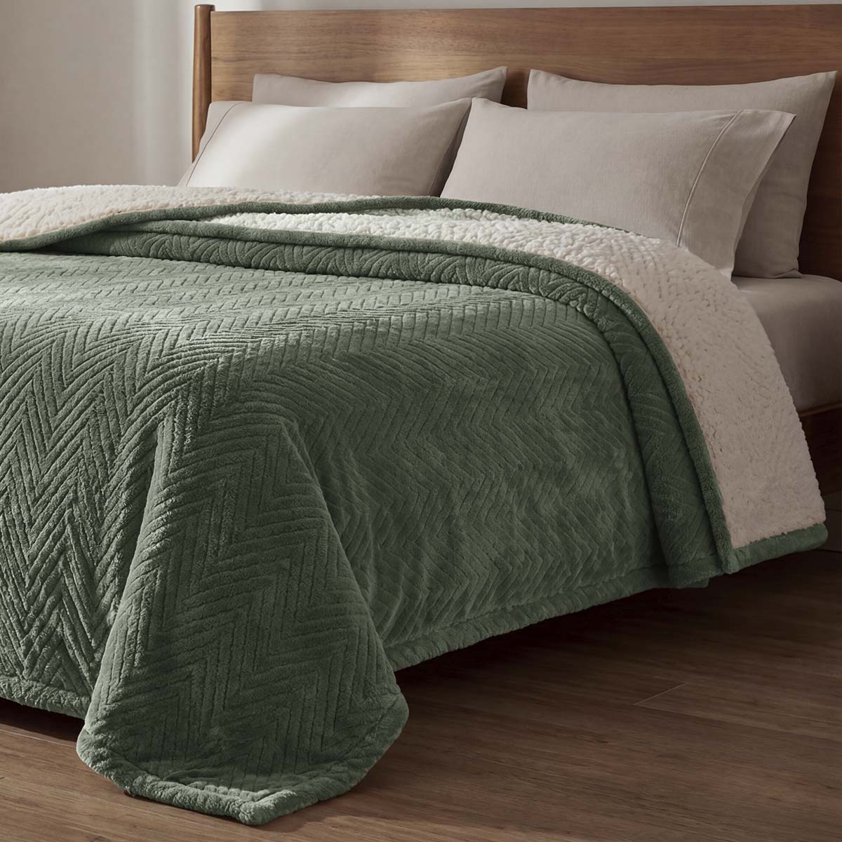 cobertor sherpa glamour ambiente matte