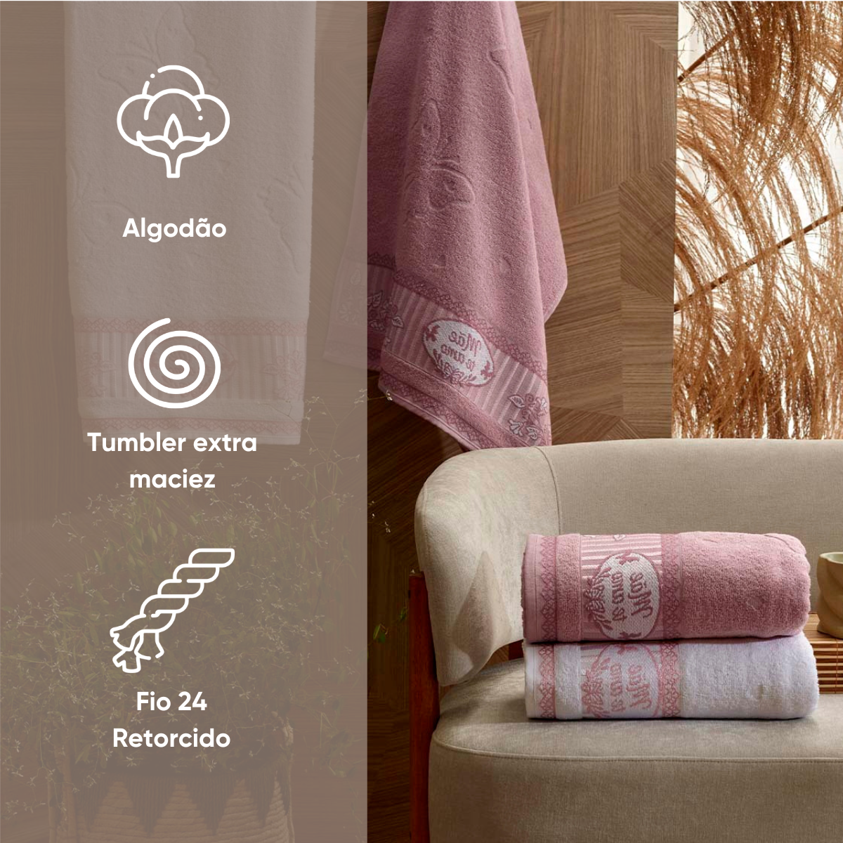 toalha dia das maes detalhes