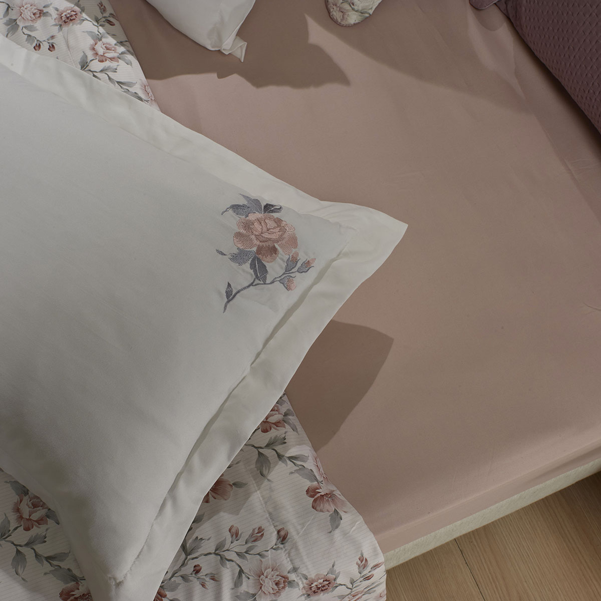 jogo de cama combinatto detalhe primavera