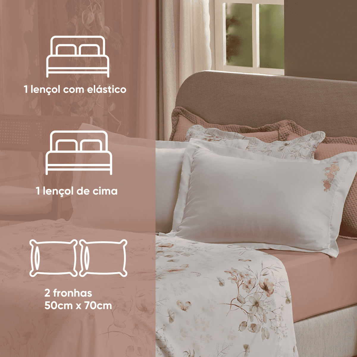 jogo de cama bordare appel amendoa 2 3