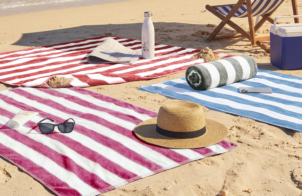 Toalha Banhão de Praia Aveludada Cancún