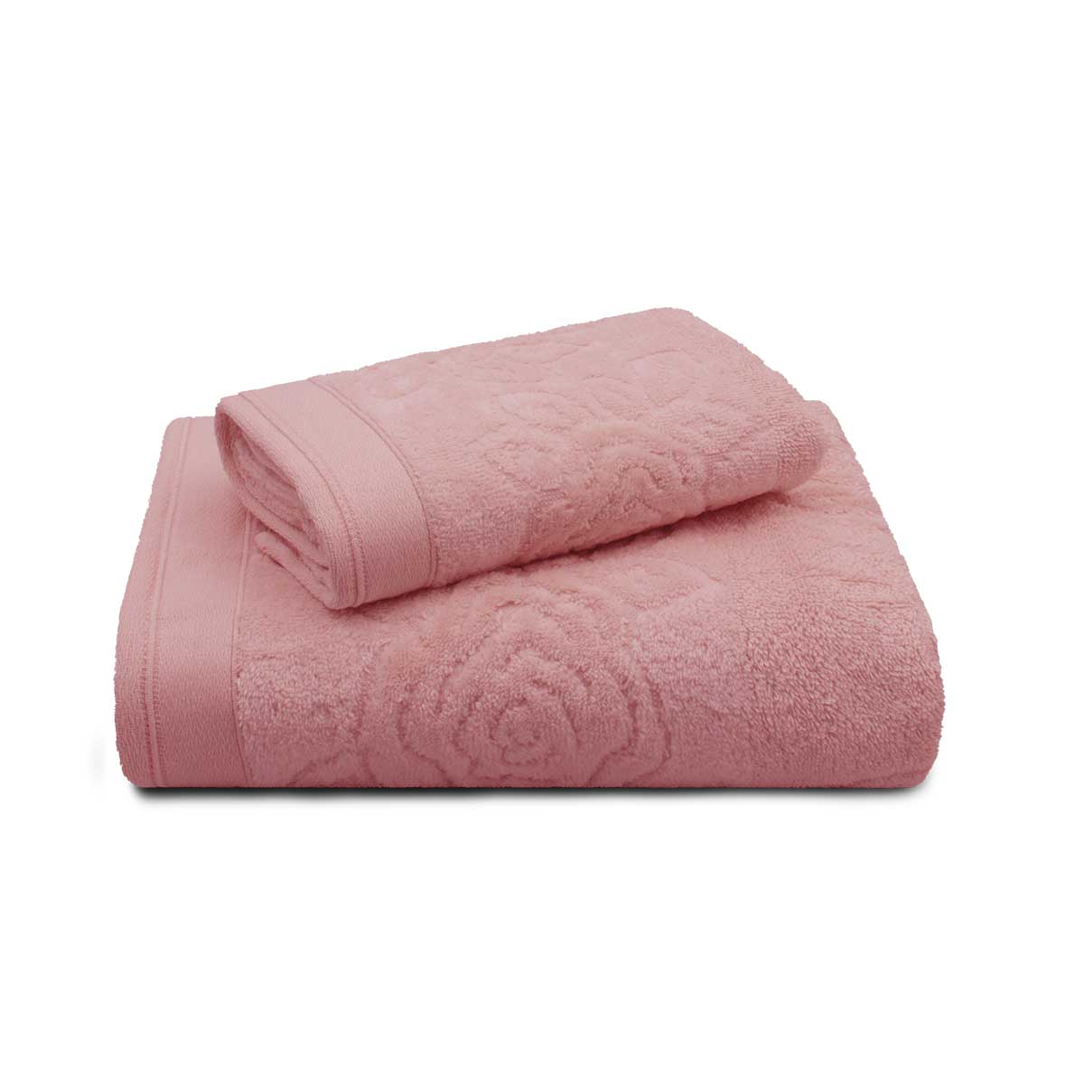 toalha lady jogo 2pcs blush