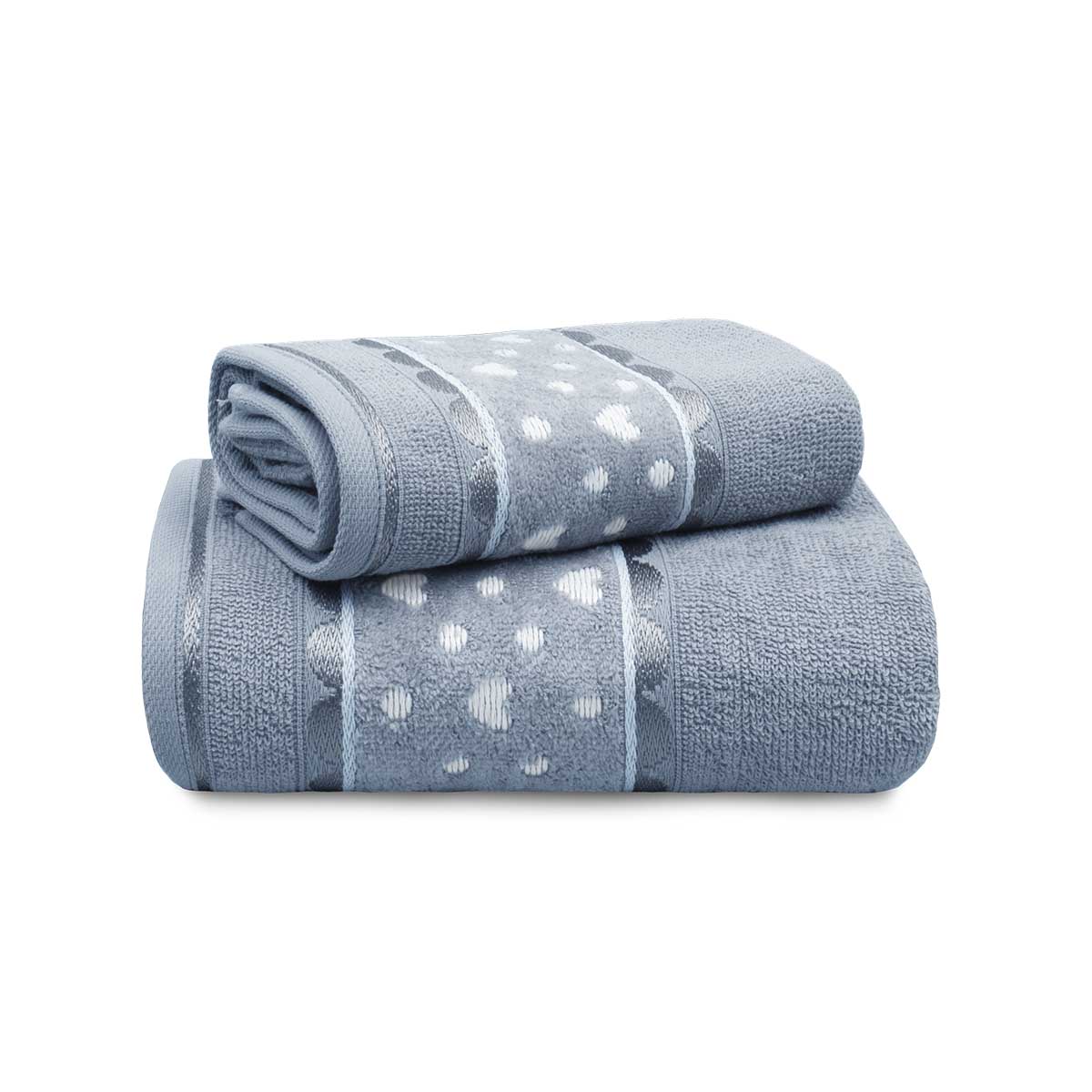 01 jogo de toalhas 2 pecas charme appel home