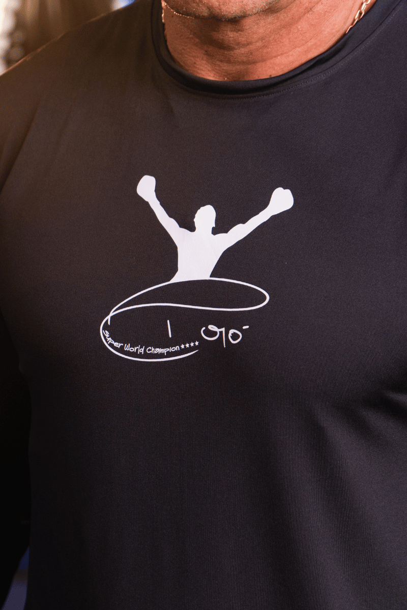 Camiseta Manga Longa UV50+ Logo Oficial Popó – Super World