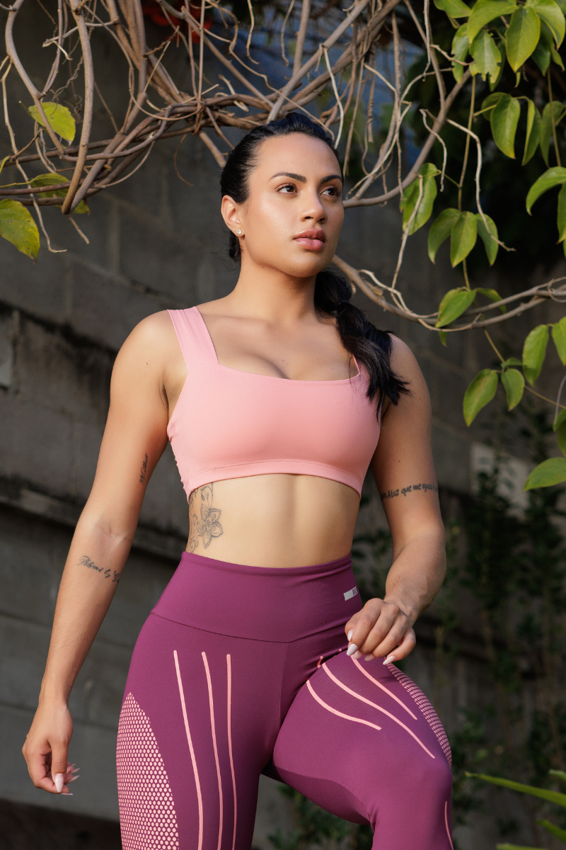 01 cropped top fitness poliamida faixa merge