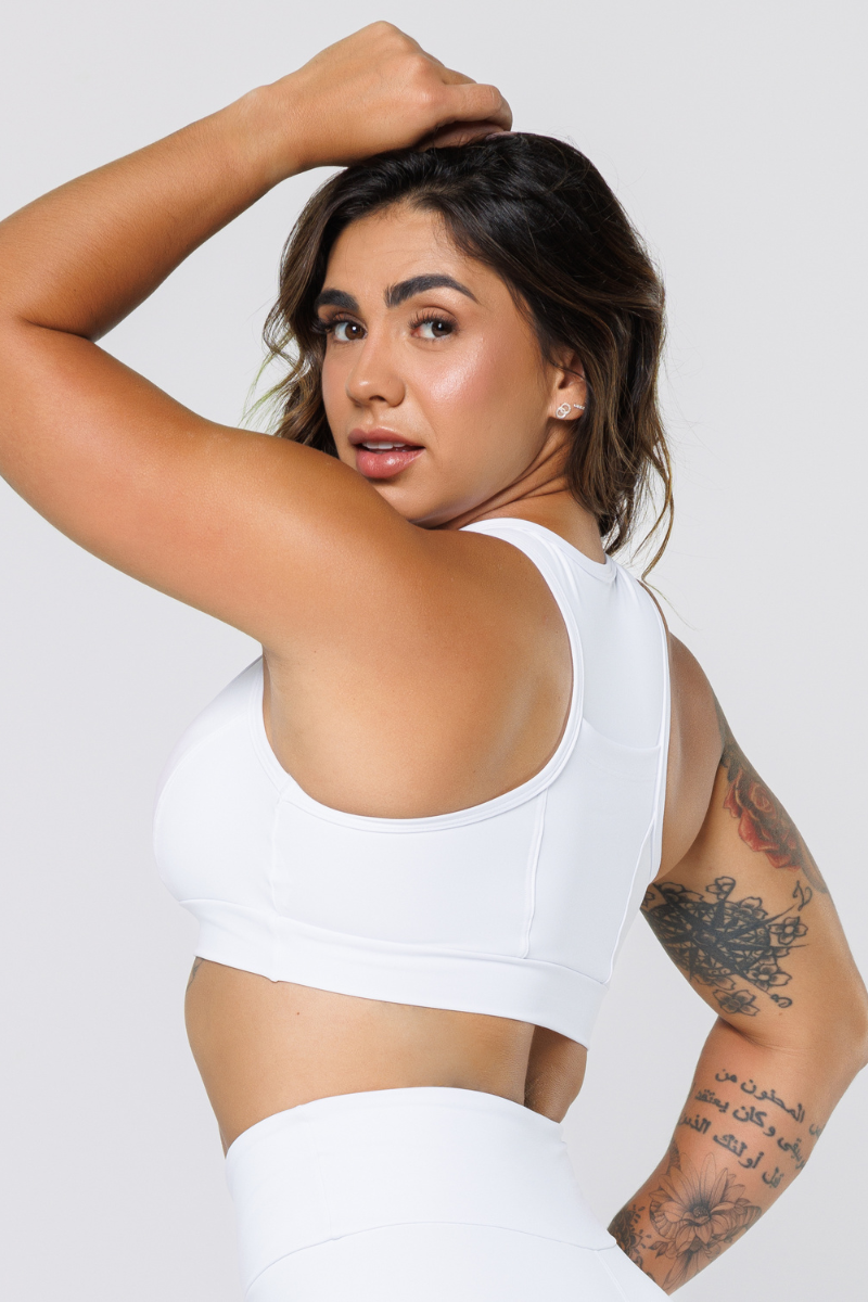 01 top poliamida nadador com bolso nas costas branco