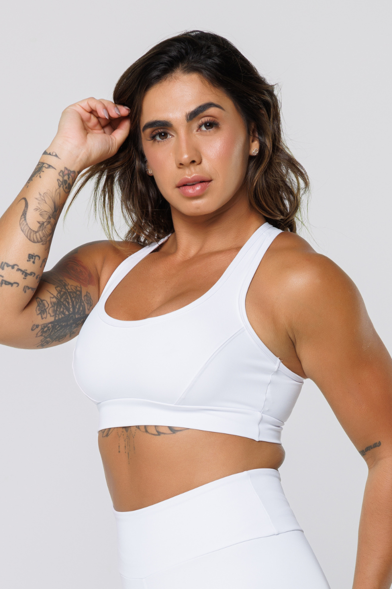 03 top poliamida nadador com bolso nas costas branco