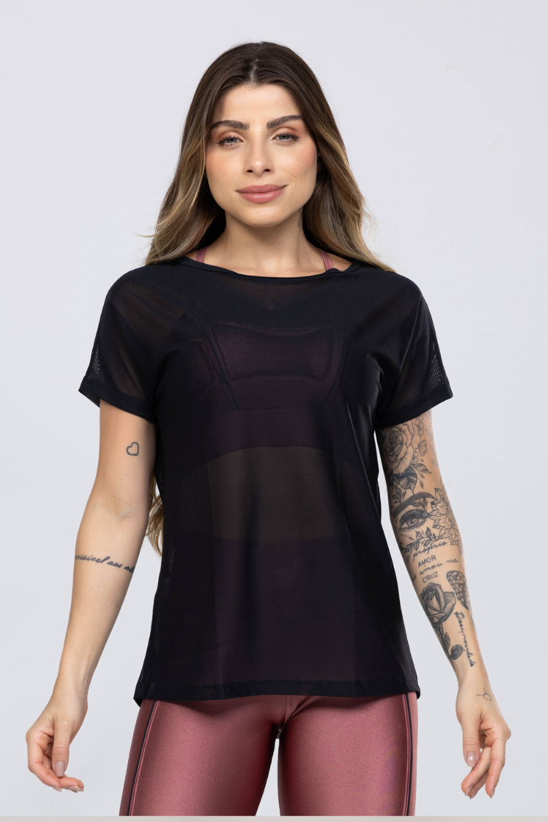 03 blusa com manga tule mullet preta