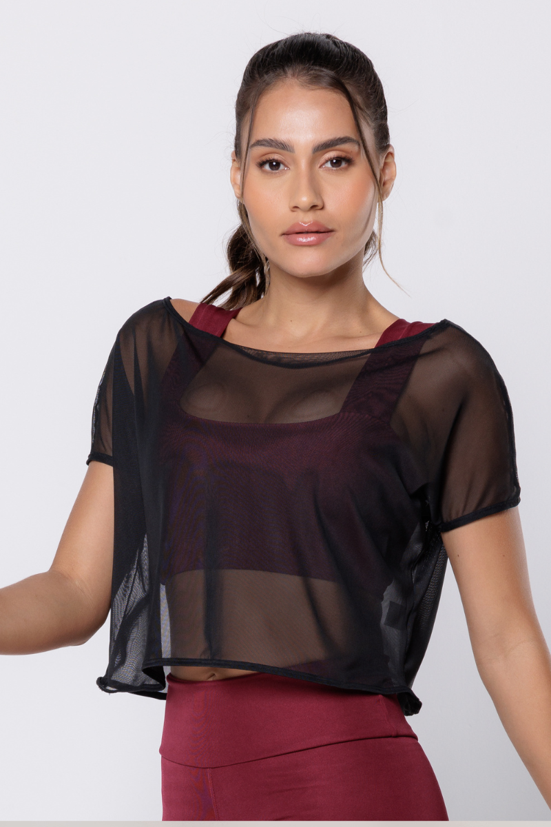 02 cropped tule com transparencia preto