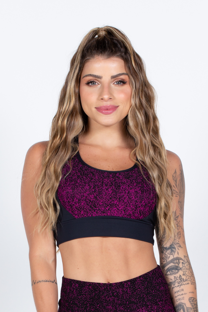 04 top fitness nadador poliamida jacquard degrade rosa