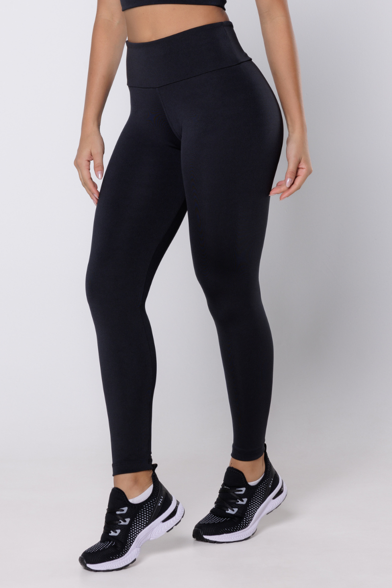 04 calca legging fitness basica preta