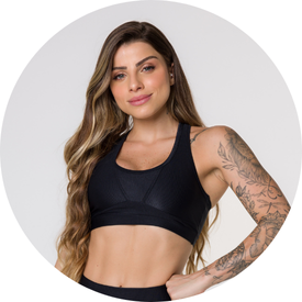 02 top fitness canelado nadador com bojo removivel preto